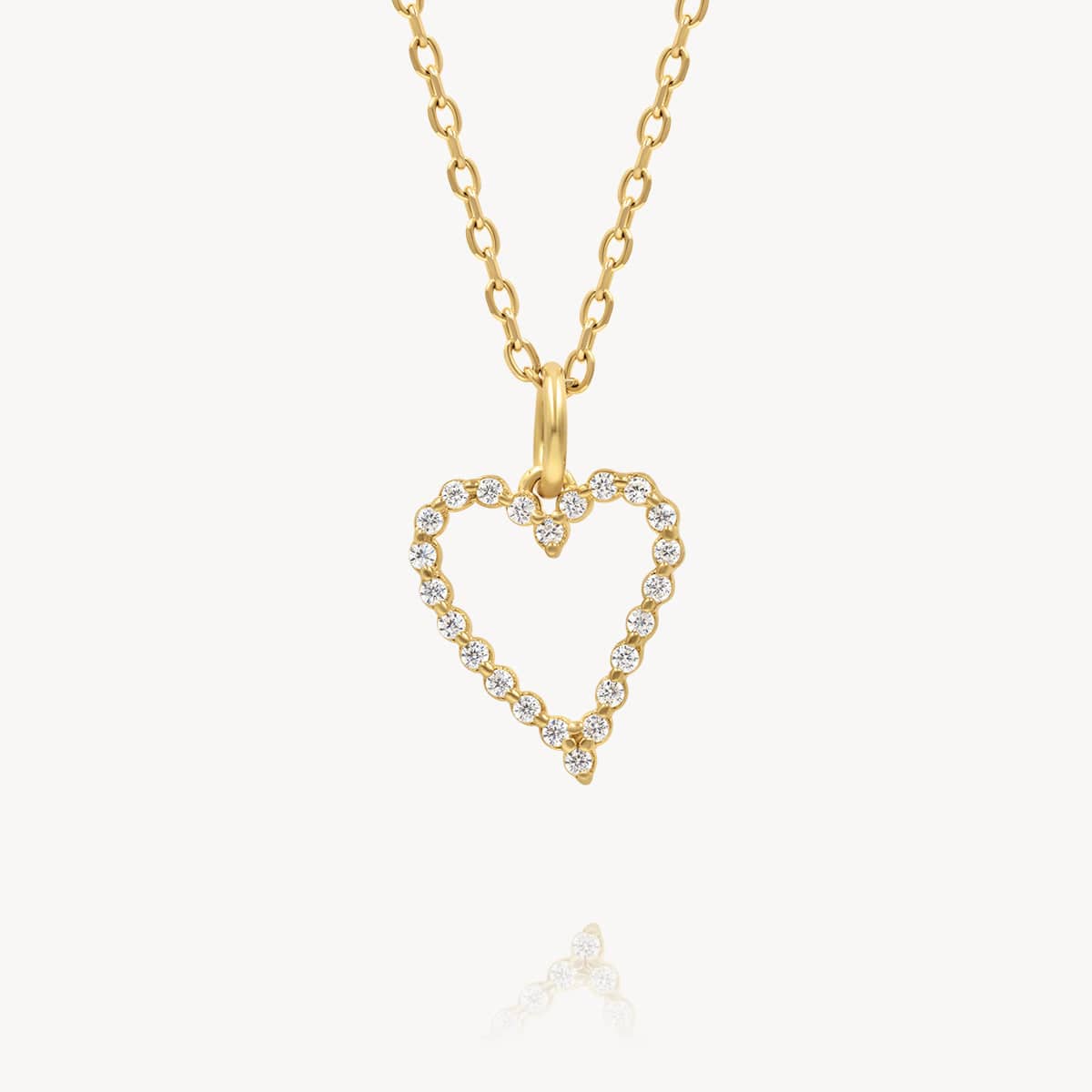 Image of Diamond Heart Necklace