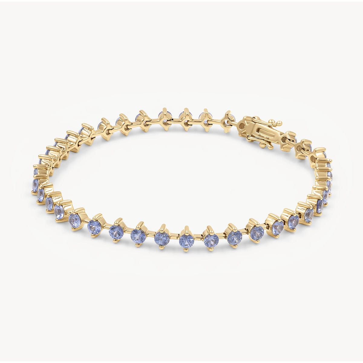 Image of Lavender Sapphire Tennis Bracelet