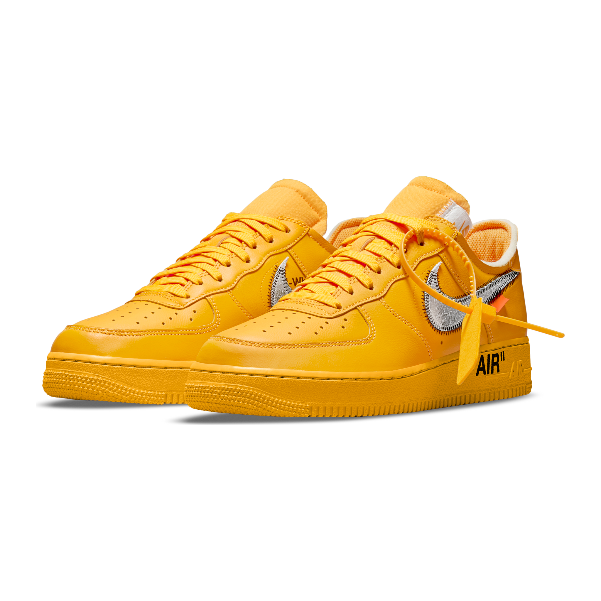 yellow nike air force 1s