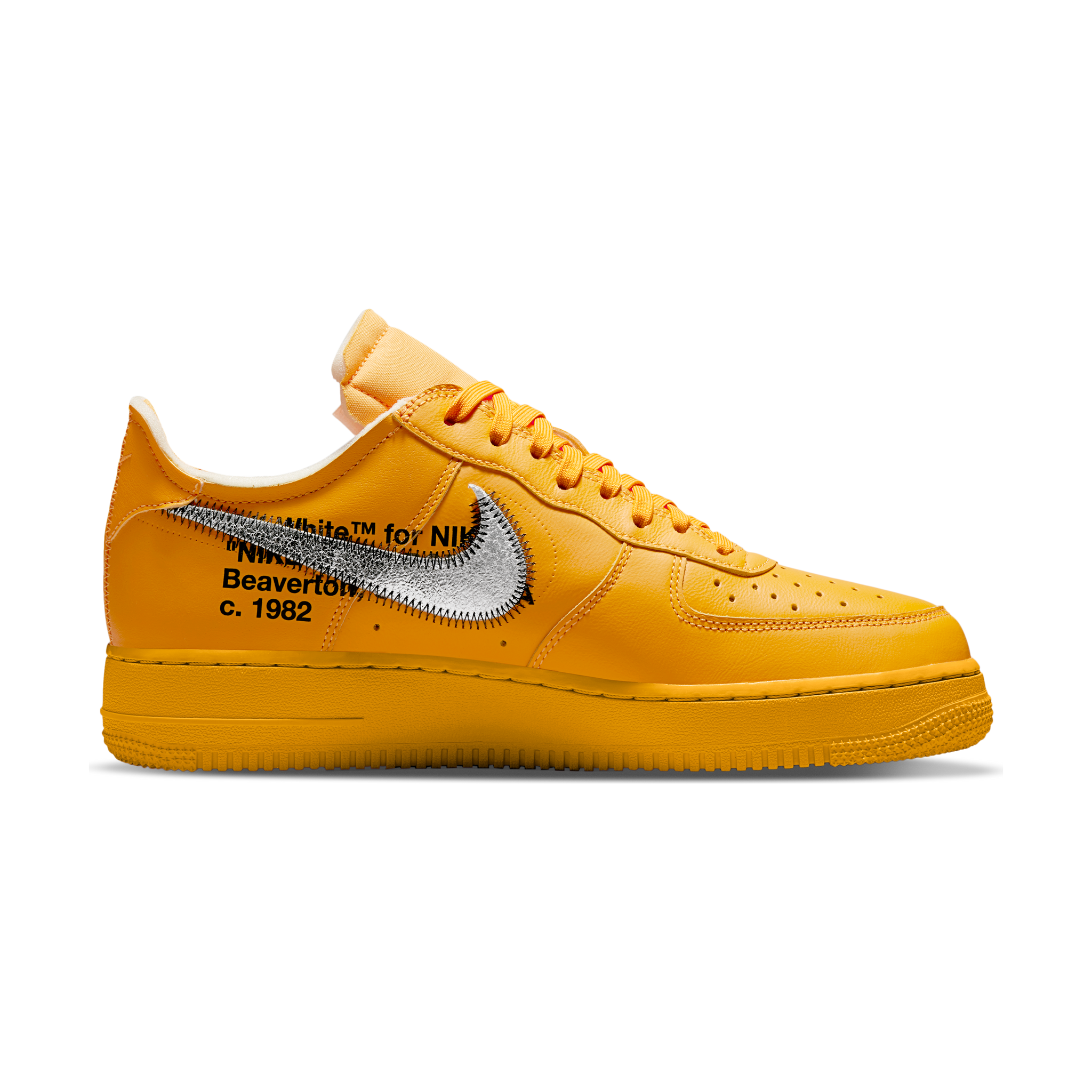 off white air force 1 yellow tag