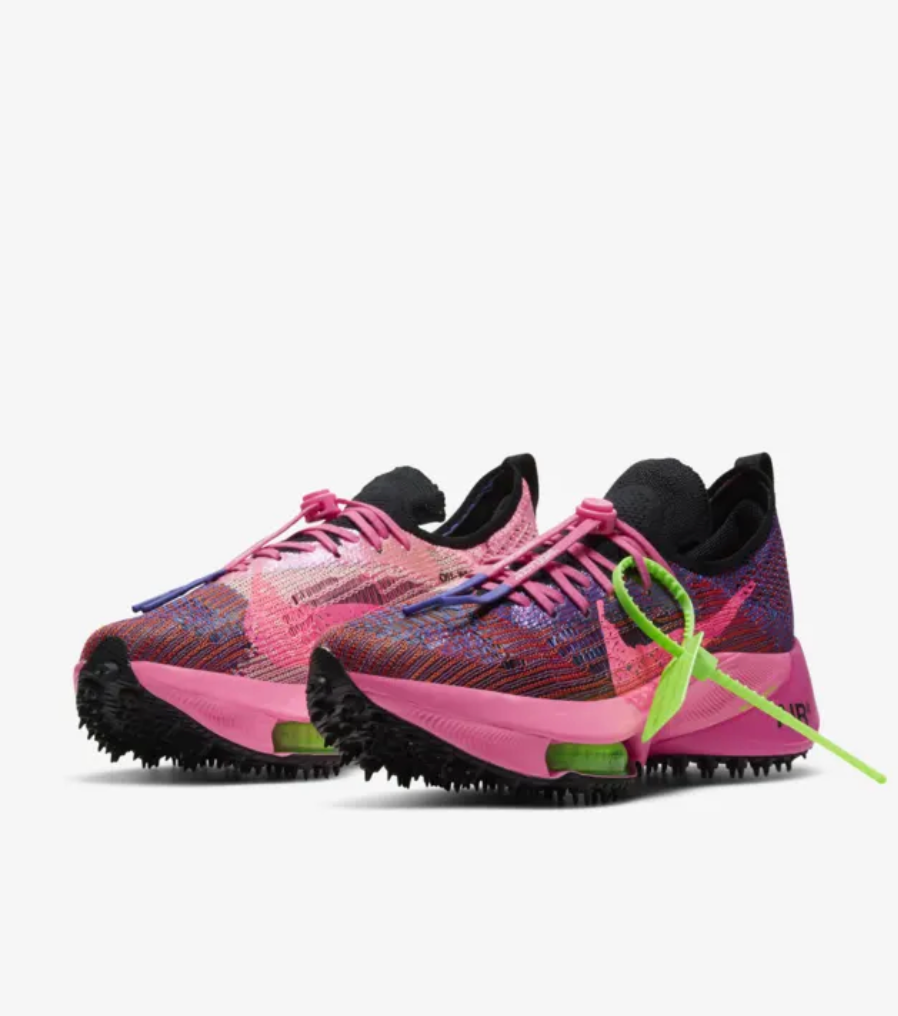 Nike x Off-White™ Air Zoom Tempo NEXT% (Racer Blue/Black-Pink Glow-Whi ...