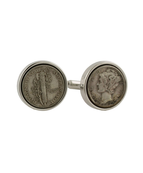 Men's Cuff Links, Inc. LA Dodgers Sugar Skull Cufflinks