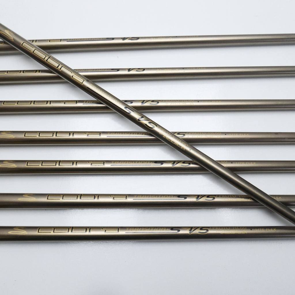 Used Cobra Transition S Iron Set / 4 - SW / Soft Regular Flex