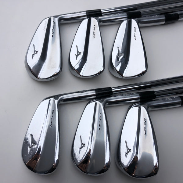 Used Mizuno MP20 HMB & MP20 Combo Iron Set / 5 - PW / X-Stiff Flex