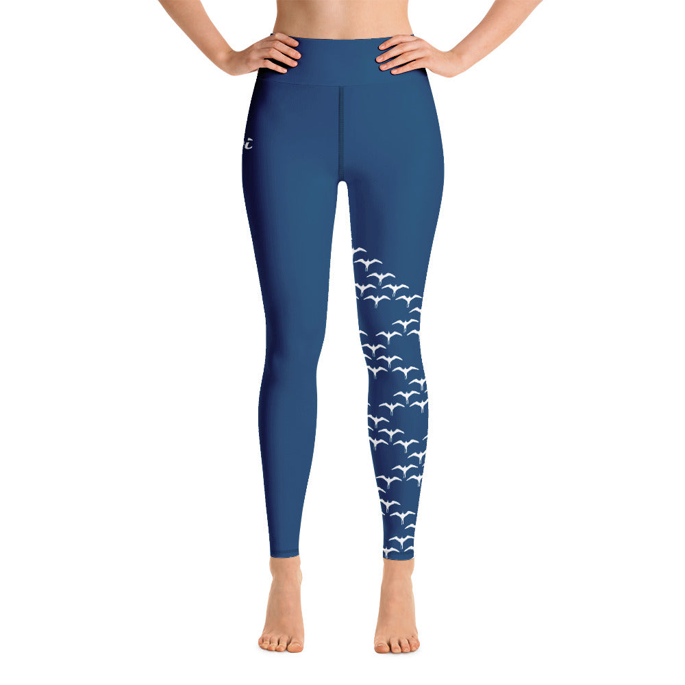 Iwa Birds Full Length Wahine High Waisted Legging | ‘Ōiwi