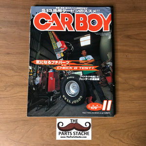 Carboy Magazine November 2001 - The Parts Stache - Magazines