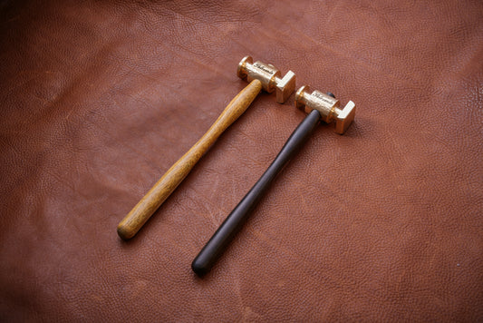 Wood tip brass hammer – Palosanto factory