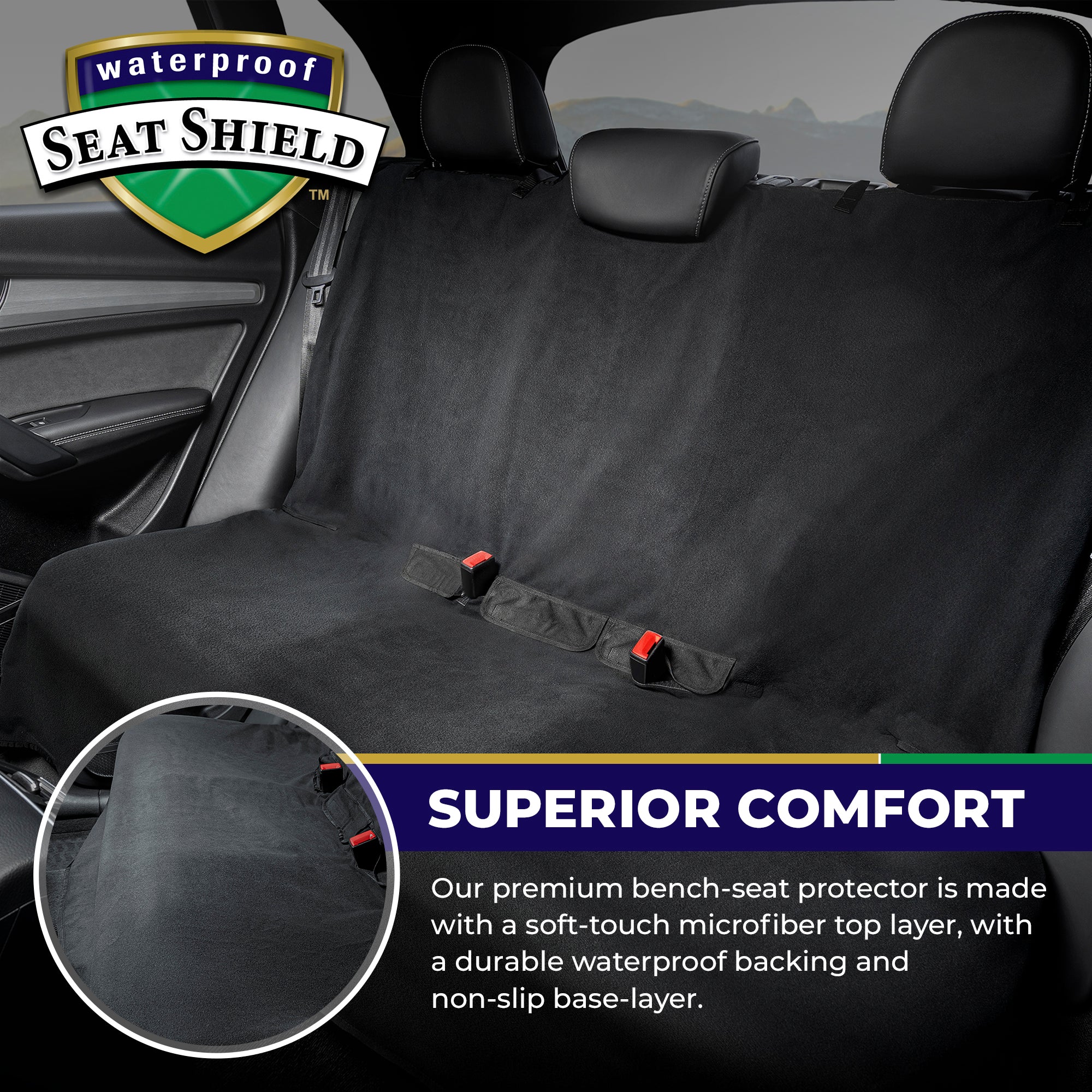 waterproof back seat covers