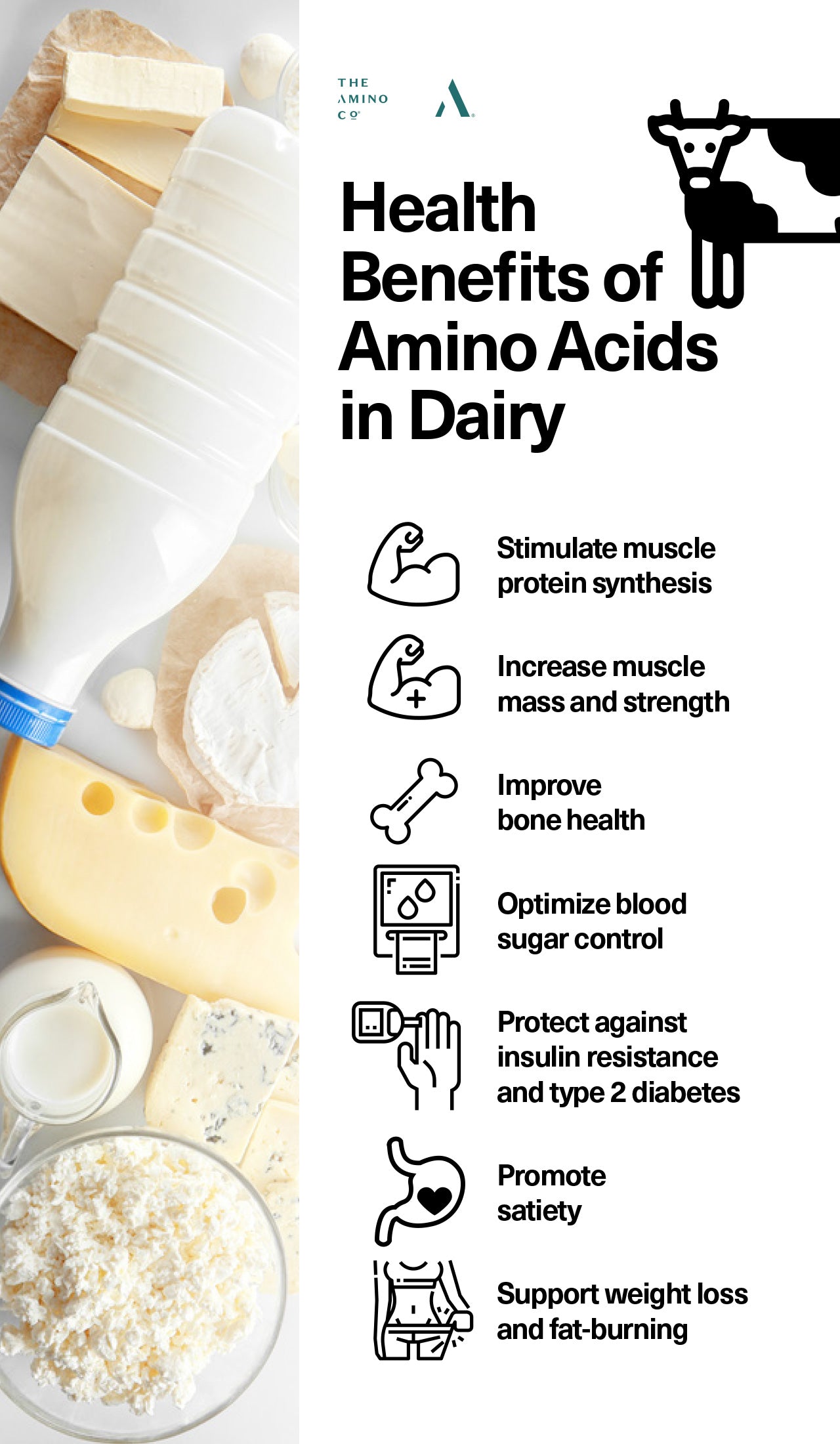 Health Benefits of Amino Acids in Dairy