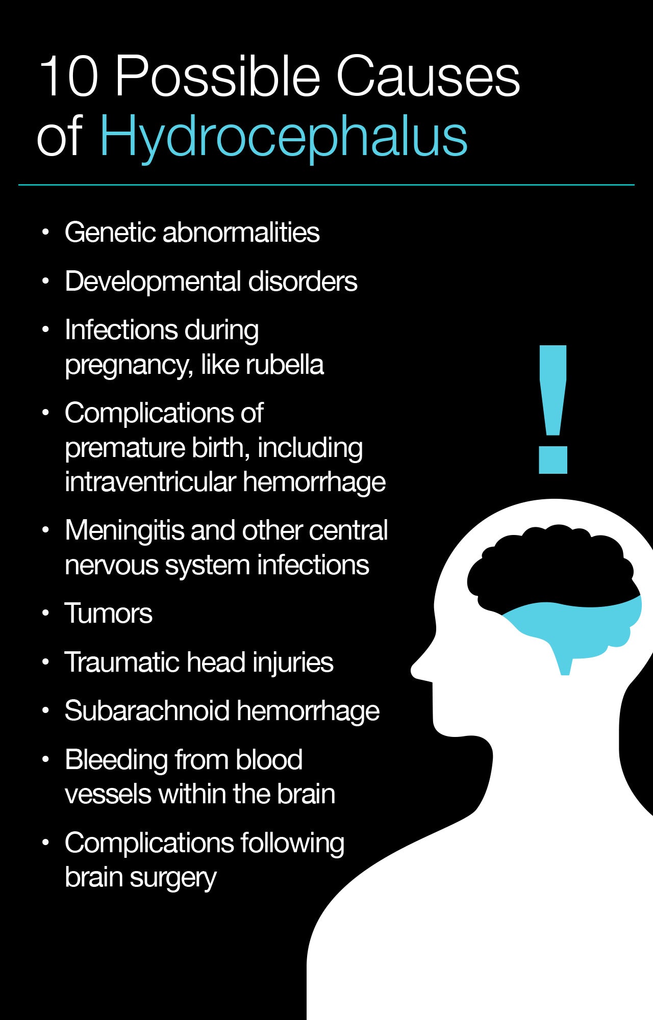 10 Possible Causes of Hydrocephalus