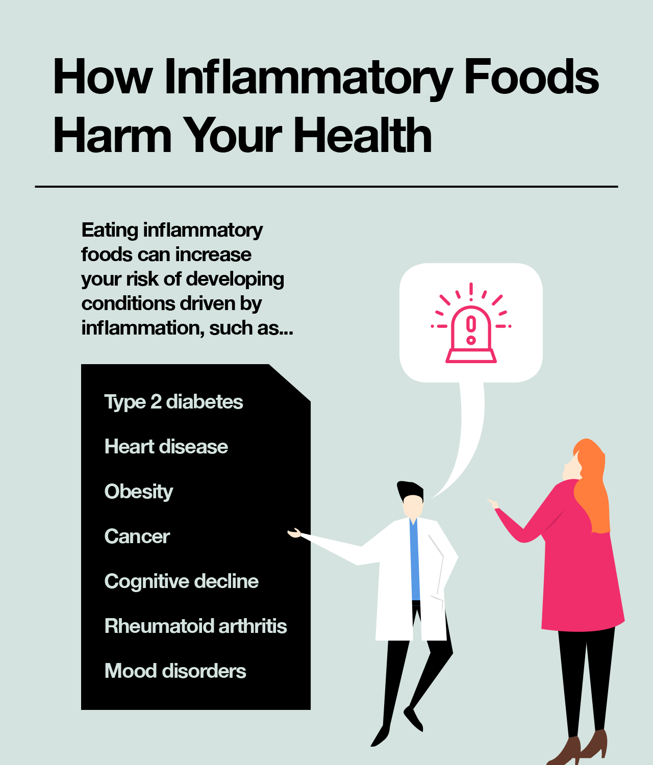 Beware of these 7 foods that cause inflammation.