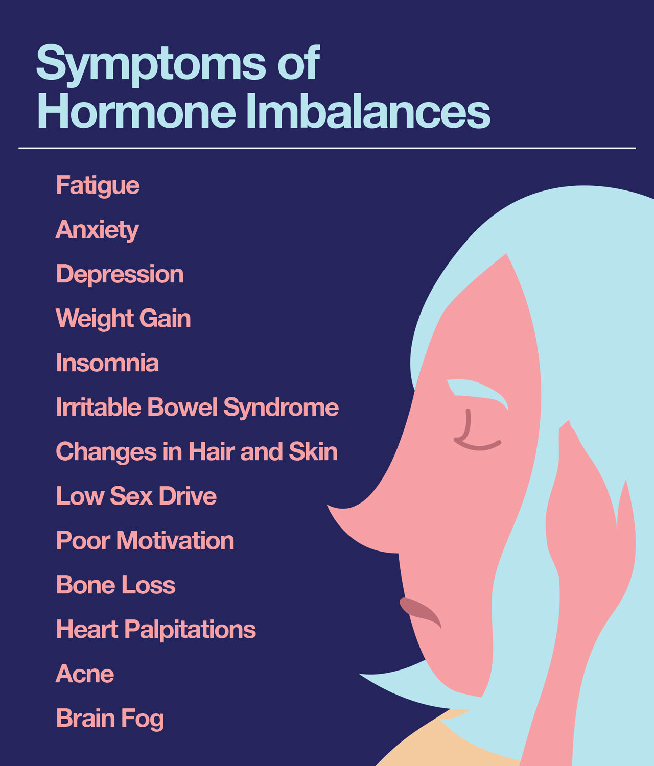 hormonal symptoms