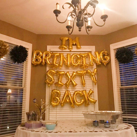 60th birthday decor for dad