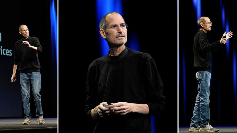 Get Inspiration From Steve Jobs' Wardrobe – The Classic T-Shirt Company