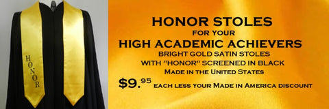 honor stoles from senior class graduation products