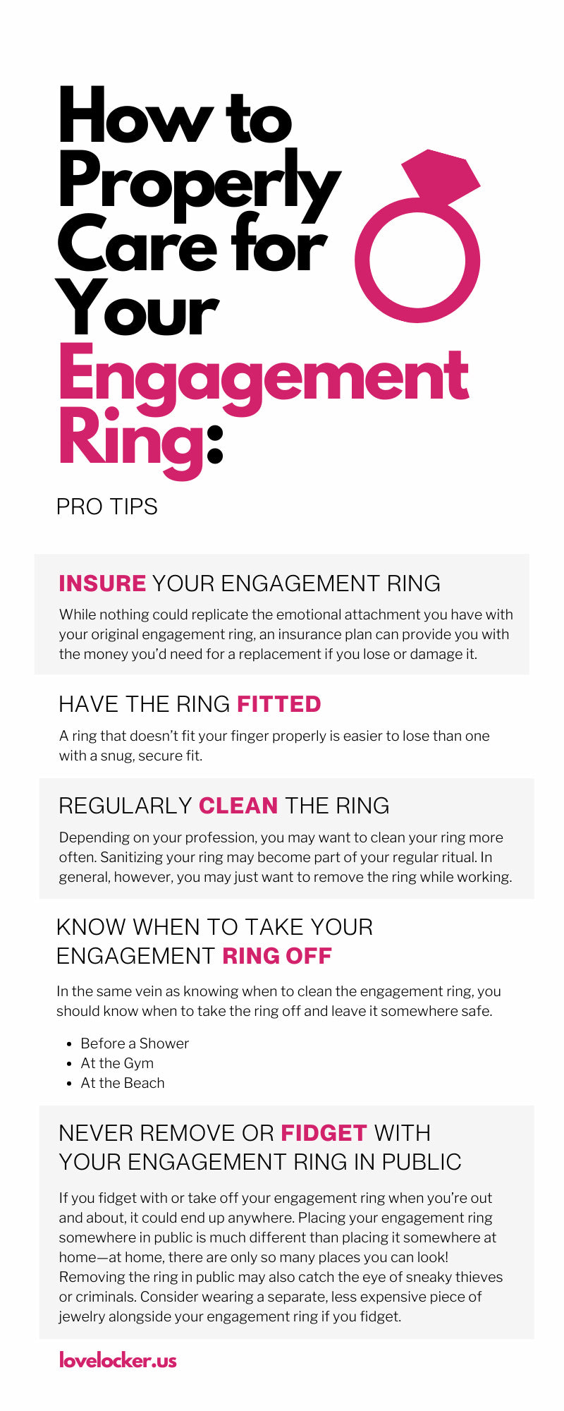How to Properly Care for Your Engagement Ring: Pro Tips
