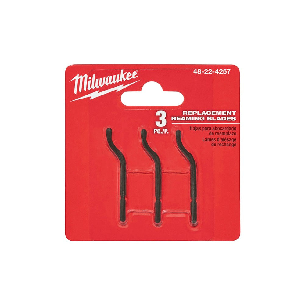 Milwaukee 48224257 3 Pack Replacement Reaming Blades