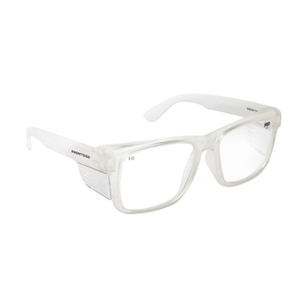 Frontside 6500 Clear Lens Safety Glasses with Clear Frame