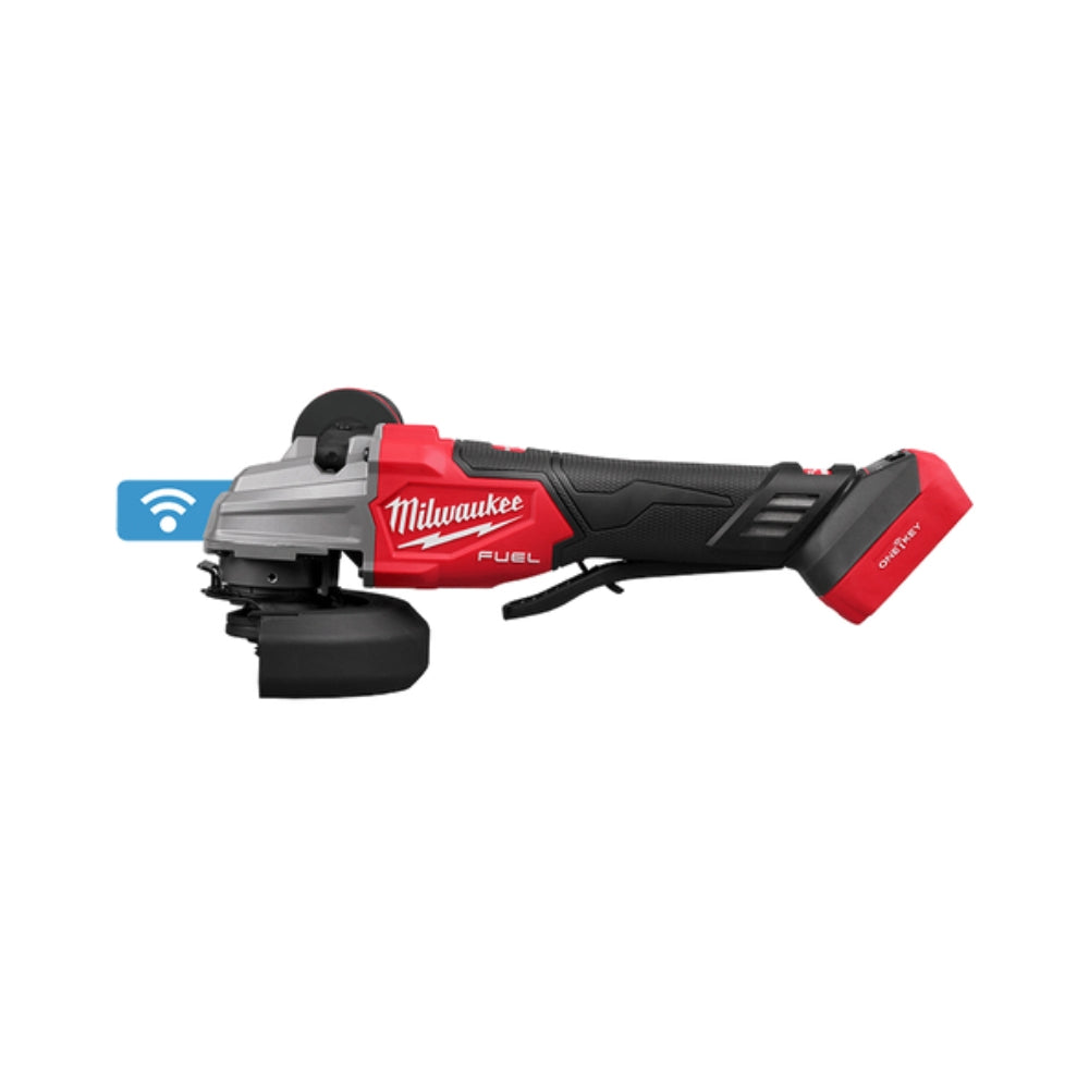 Milwaukee M18FSAGES1250 18V 125mm (5") FUEL ONE-KEY Dual-Trigger Braking Angle Grinder with Deadman Paddle Switch (Skin Only)