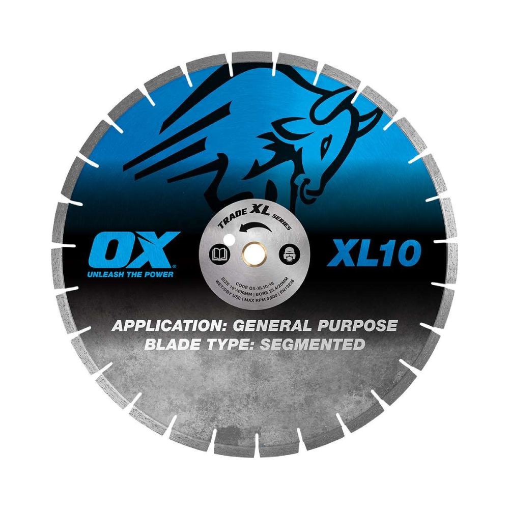 OX Trade OX-XL10-16 405mm (16") Segmented General Purpose Diamond Saw Blade