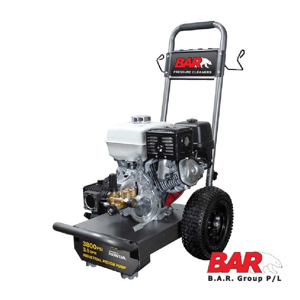 BAR 120 BAR3890C-H 3800psi 9.0HP Honda GX270 Petrol Cold Water High Pressure Washer Cleaner