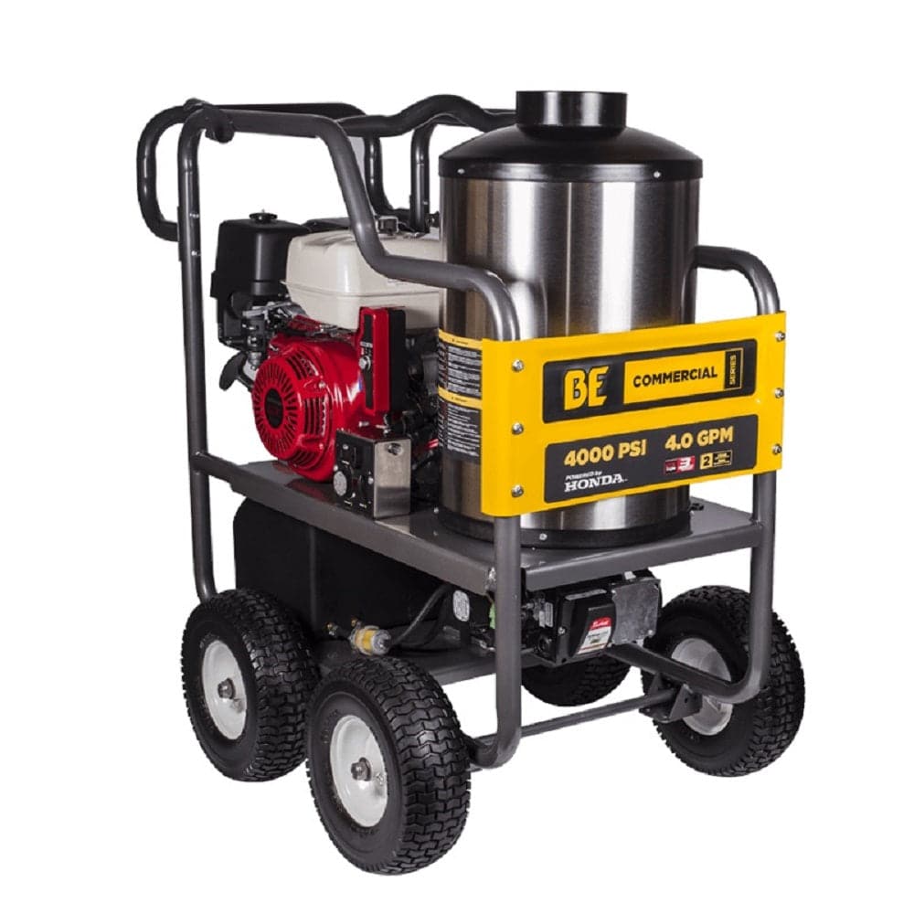 Bar 122 HOT4013C-HE 4000psi 13.0HP Honda GX390 Petrol Hot Water High Pressure Washer Cleaner