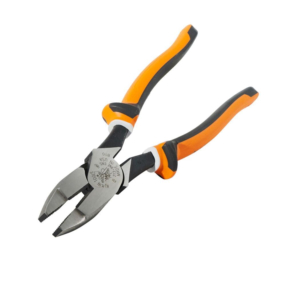 Klein A-2139NEEINS 242mm (9.53&apos;&apos;) 1000V Insulated Slim Handle Side Cutter Pliers