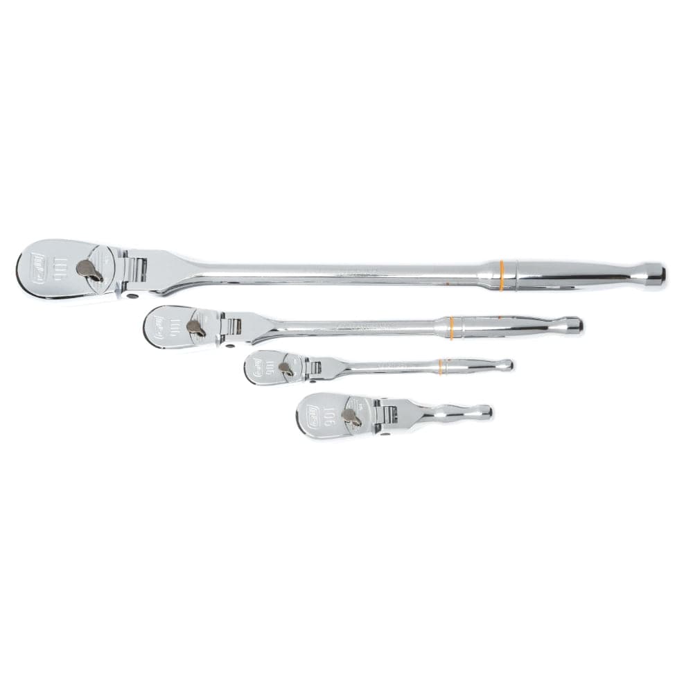 GearWrench 81230T 4 Piece 90T Flex Head Ratchet Set