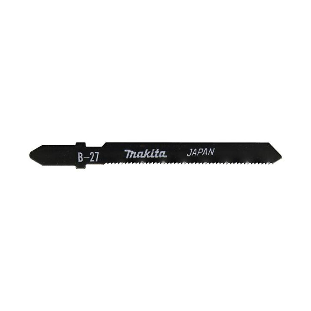 Makita A-85787 B-27 5 Pack 24TPI HSS Fine Scroll Cut Bayonet Metal Jigsaw Blades