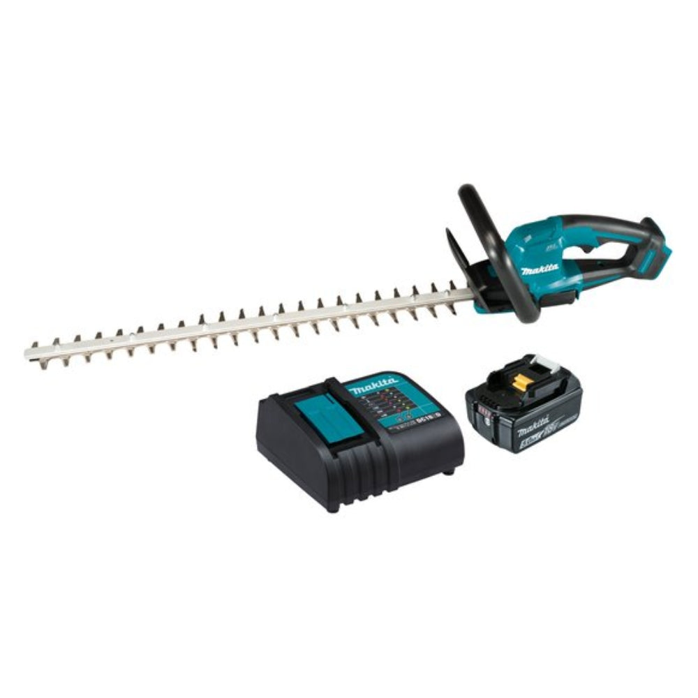 Makita DUH606ST 18V 5.0Ah 600mm LXT Cordless Brushless Hedge Trimmer Combo Kit