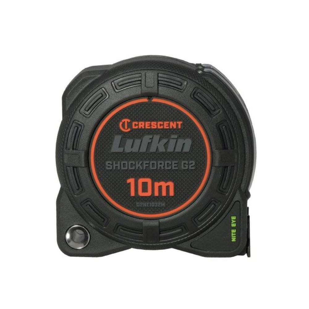 Crescent Lufkin G2NE1032M 10m x 32mm Shockforce Nite Eye Gen 2 Tape Measure