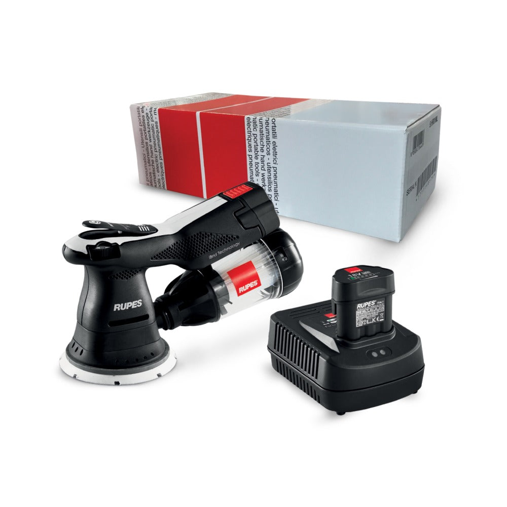 Rupes HSR73/STB 18V 125mm (5") Cordless Mini Random Orbital Sander With iBRID Technology