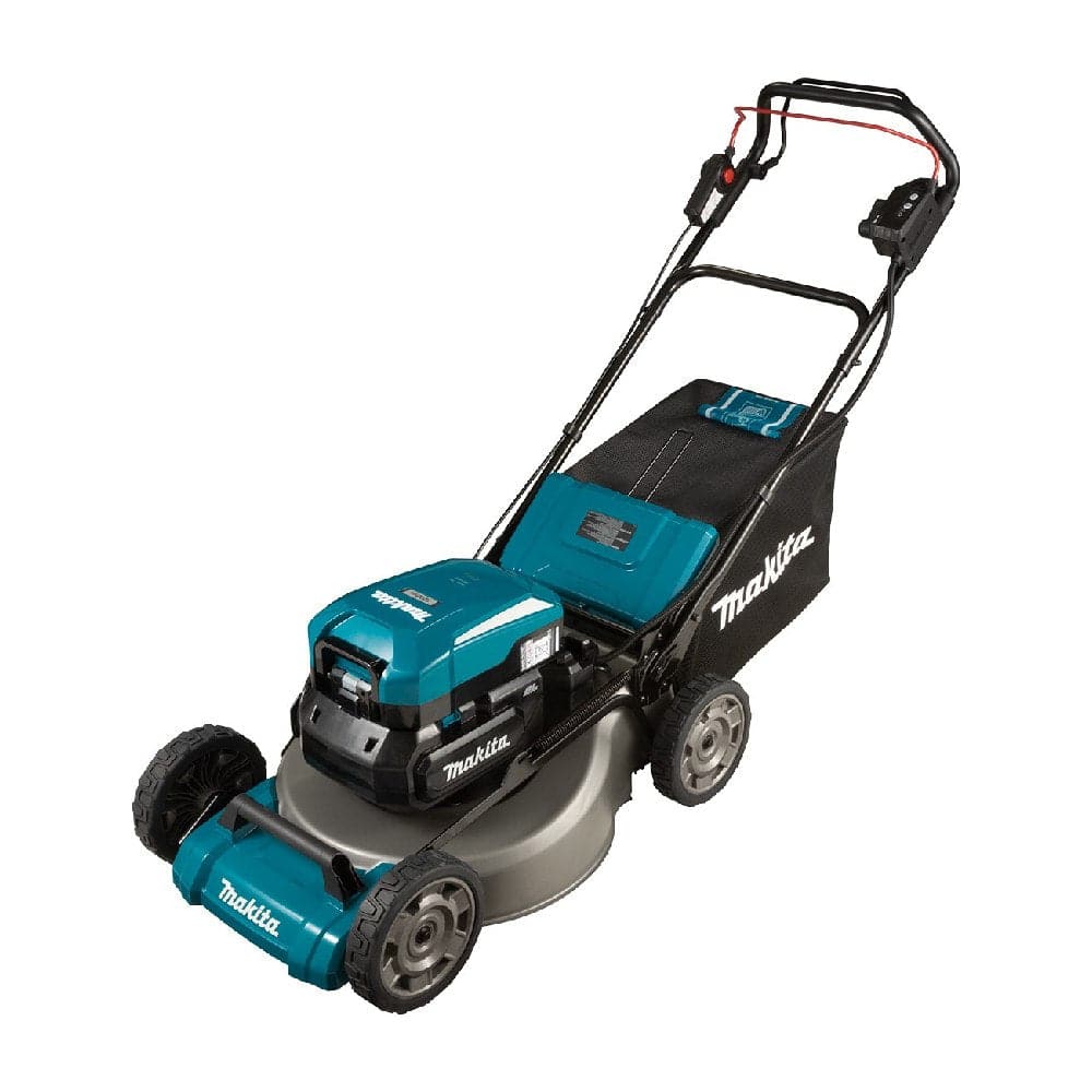 Makita LM001CX3 534mm (21") Cordless Brushless Direct Connection Self-Propelled Lawn Mower with Power Supply Kit