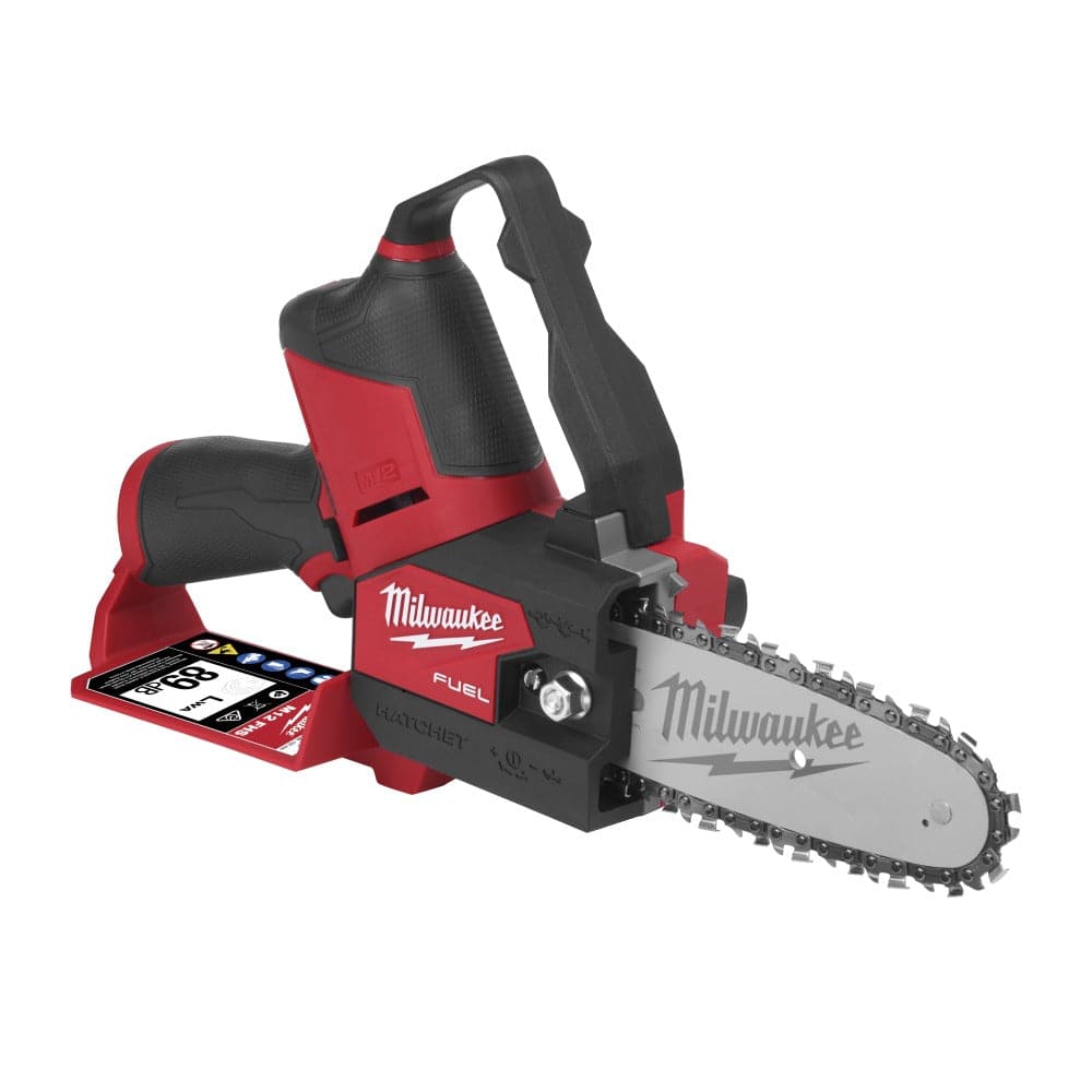 Milwaukee M12FHS-0 12V 152mm (6”) Cordless FUEL Hatchet Pruning Chainsaw (Skin Only)