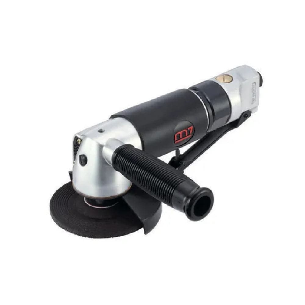 Mighty Seven M7-QB114 100mm (4") Safety Lever Throttle with Side Handle Air Angle Grinder