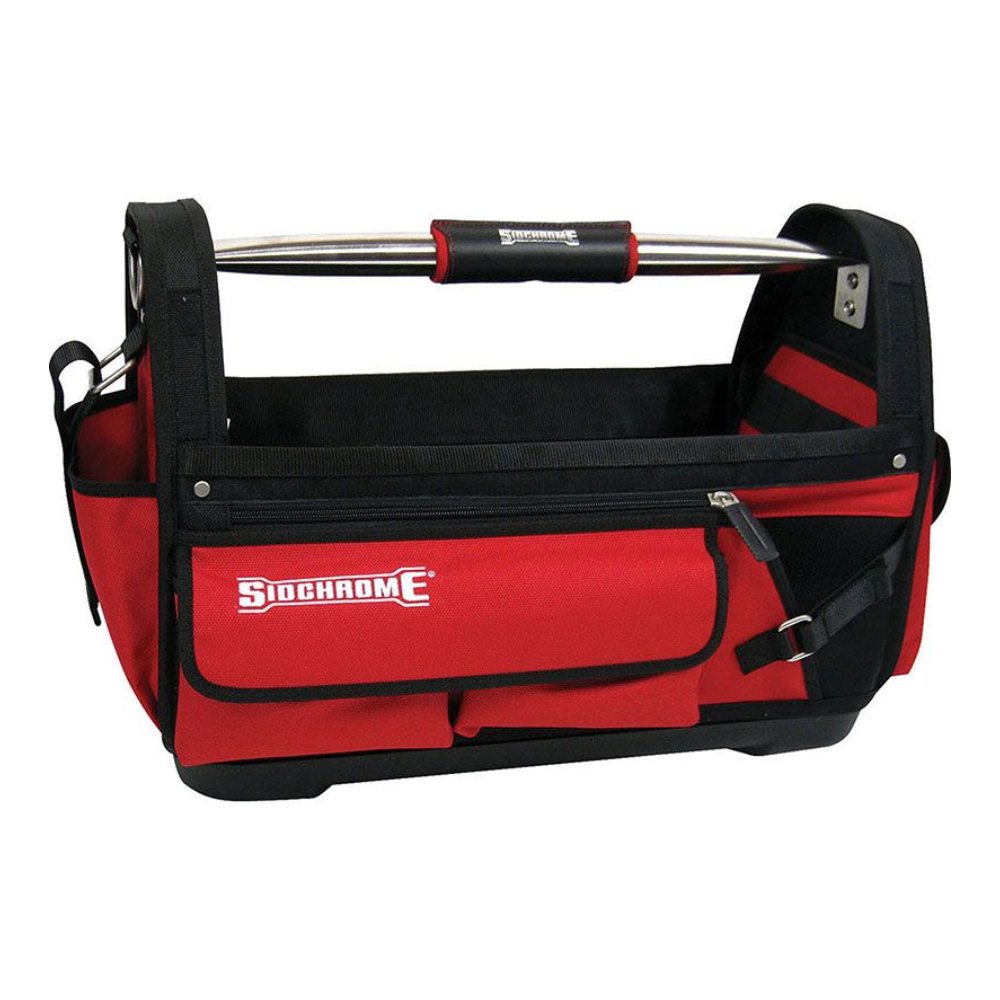 Sidchrome SCMT50000 Heavy Duty Contractors Open Mouth Tool Tote Bag ...