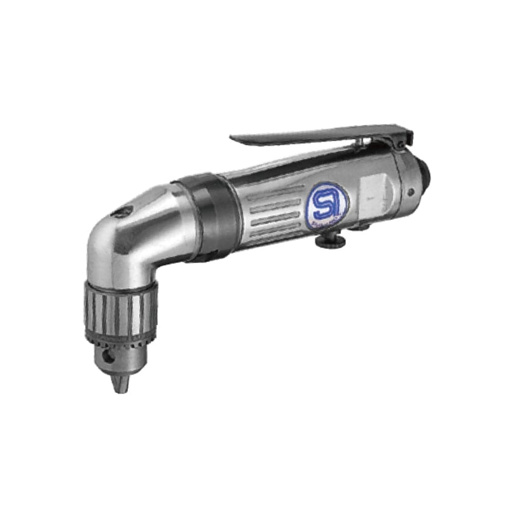 Shinano SI-5355 10mm (3/8") 1200rpm Reversible Air Angle Drill