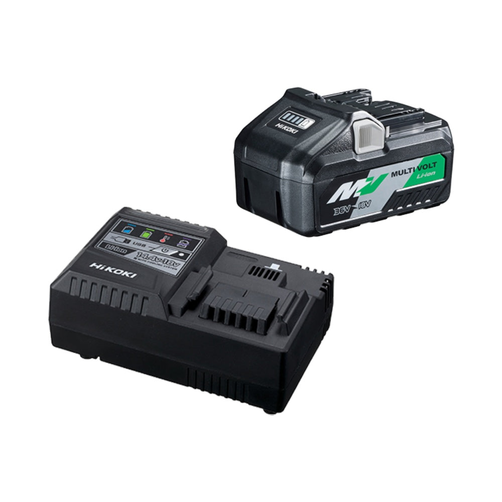 HiKoki UC18YSL3(HGZ) 18V-36V 5.0Ah-2.5Ah MultiVolt Battery Combo Kit