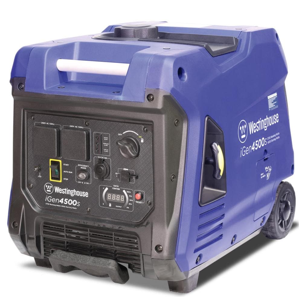 Westinghouse WP iGen4500s 4500W Portable 4-Stroke Petrol Inverter Generator