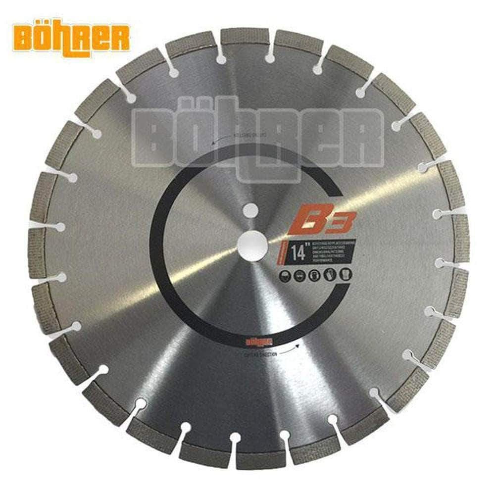 Bohrer BOH-350254 350mm (14") Segmented Demolition Diamond Saw Blade