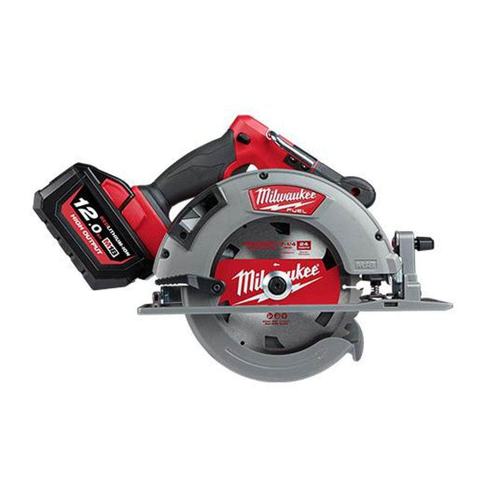 Milwaukee M18FCS66-121C 18V 12.0Ah 184mm (7-1/4") Fuel Cordless Circular Saw Kit