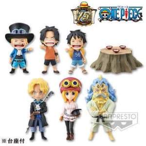 One Piece WCF World Collectable Figure New Series Vol. 1 Sanji 3-inch  Minifigure #01 (WT100) (BanPresto) 