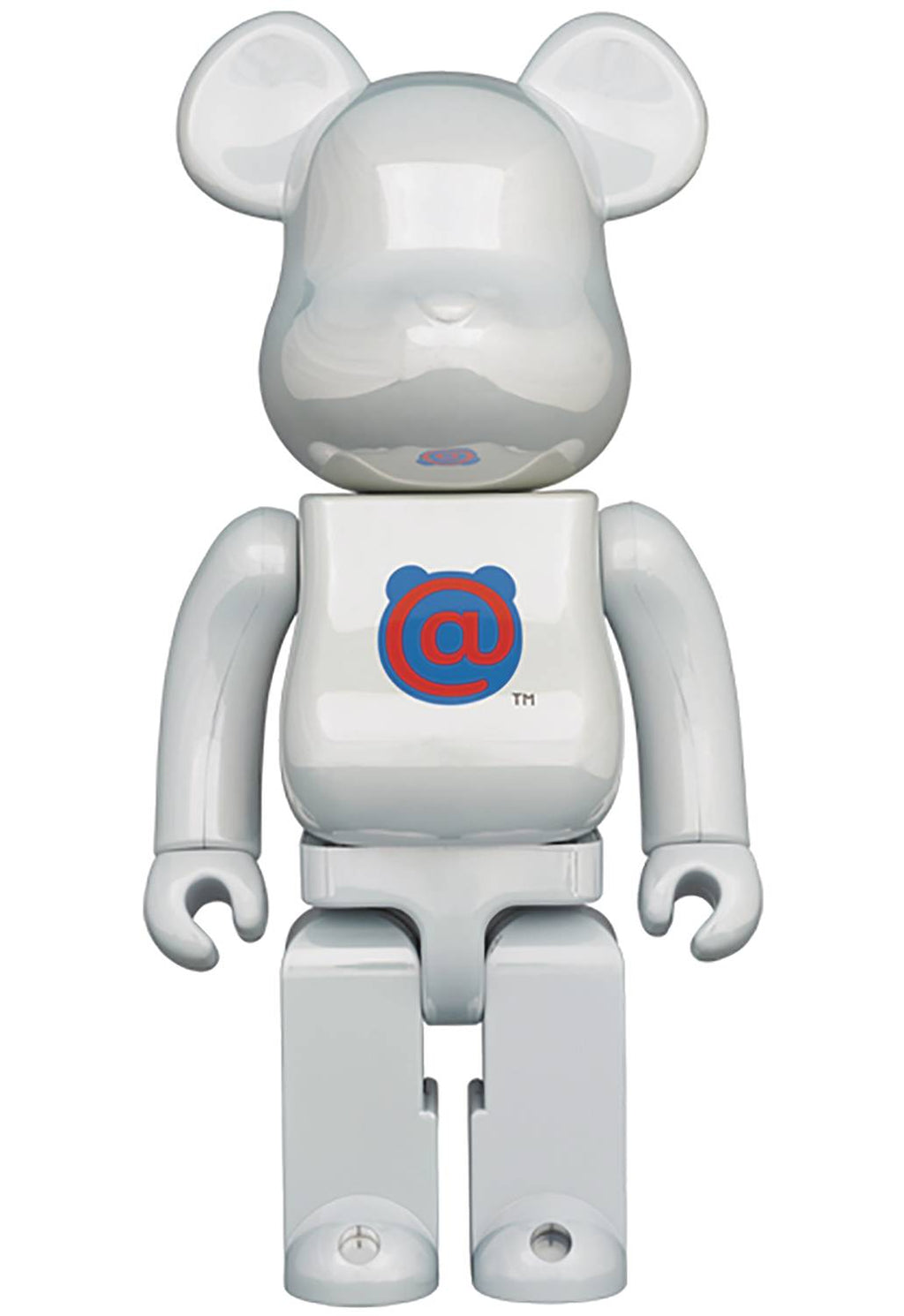 1st Model White Chrome 1000% BE@RBRICK – MOTHERBASE