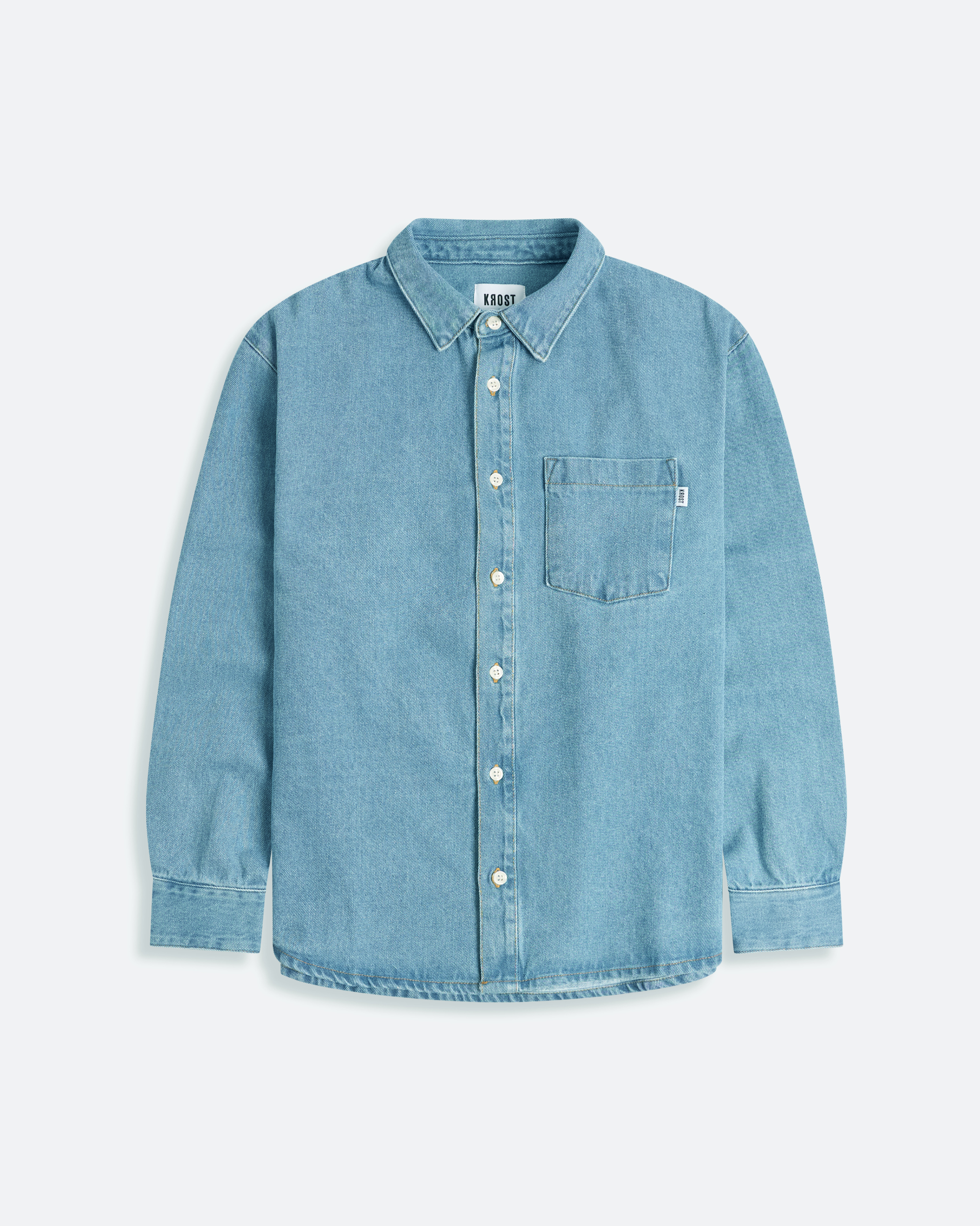 Mid-Stone Denim Shirt - KROST product image