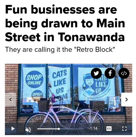 Retro Block Tonawanda