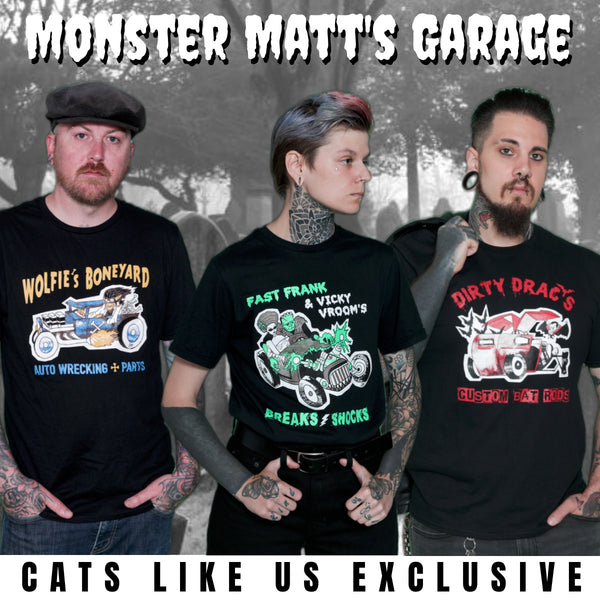 Monster Matt's Garage Ts