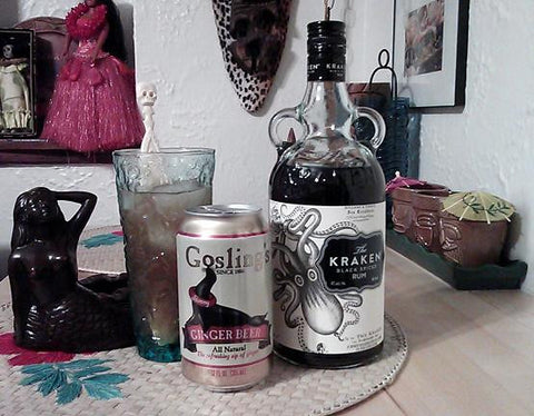 Retro Cocktail Of The Week The Kraken Storm Cats Like Us