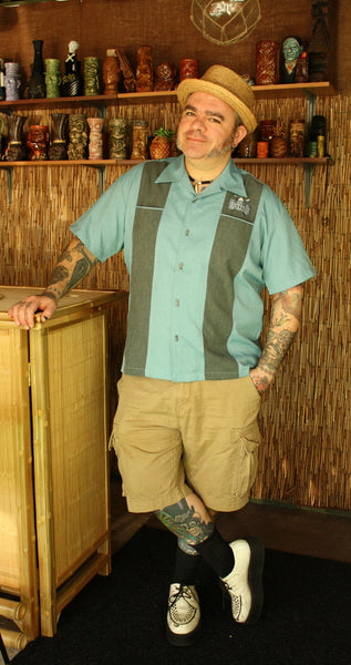 Volcano Bowl Tiki Shirt by Steady Clothing