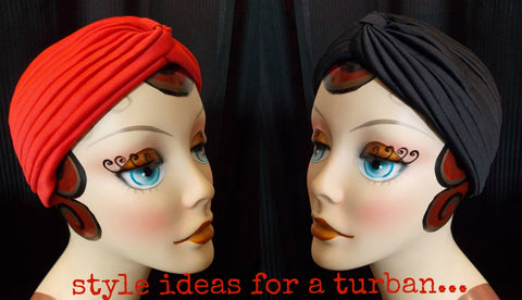 retro turban style ideas