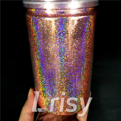 0.2mm Holographic Pigment Brown Glitter Cosmetic Grade SLG012 – Lrisy